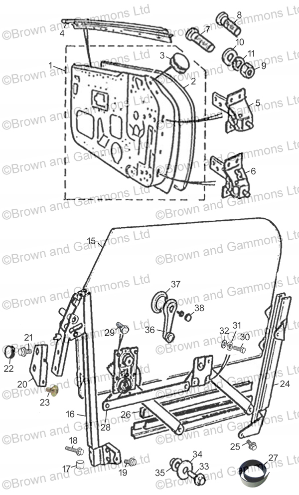 Image for Doors. Drop glasses & fittings